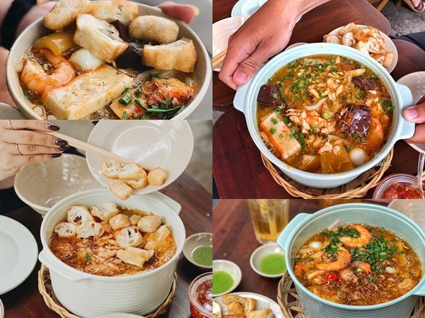 Bánh canh cua ăn nguyên nồi ở TP.HCM Bánh canh cua ăn nguyên nồi ở TP.HCM