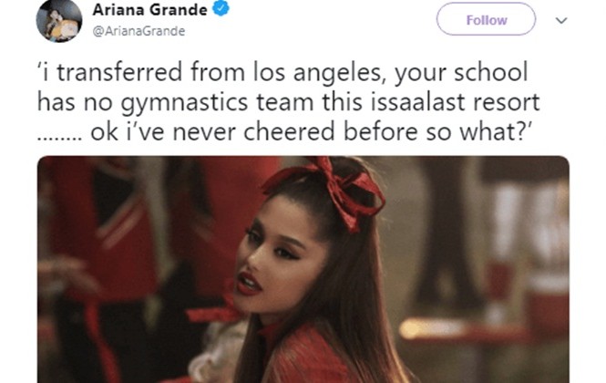 Ariana Grande tiếp tục Ariana Grande tiếp tục "thả thính" cho MV sắp ra mắt “Thank U, Next”