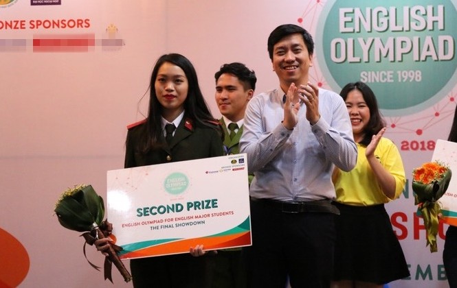 Sinh viên Học viện Cảnh sát giành giải Quán quân Olympic tiếng Anh chuyên toàn quốc Sinh viên Học viện Cảnh sát giành giải Quán quân Olympic tiếng Anh chuyên toàn quốc