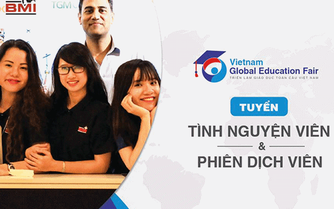 Triển lãm du học GEF tuyển dụng Triển lãm du học GEF tuyển dụng