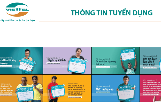 Viettel tuyển dụng Viettel tuyển dụng