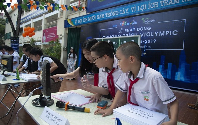 Hơn 10.000 học sinh cả nước dự thi Vòng thi cấp Quốc gia Violympic 2018 - 2019 Hơn 10.000 học sinh cả nước dự thi Vòng thi cấp Quốc gia Violympic 2018 - 2019