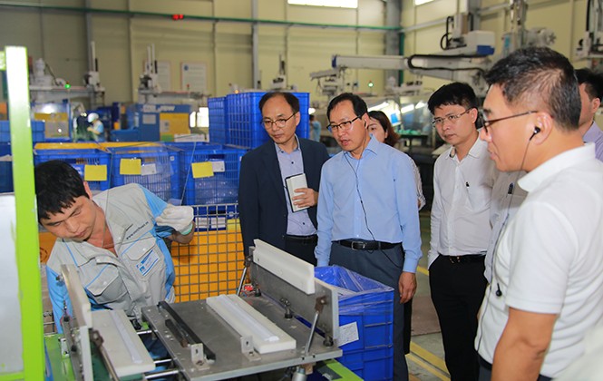 Khảo sát thực tế và đánh giá nỗ lực cải tiến các nhà máy của Samsung tại Việt Nam Khảo sát thực tế và đánh giá nỗ lực cải tiến các nhà máy của Samsung tại Việt Nam