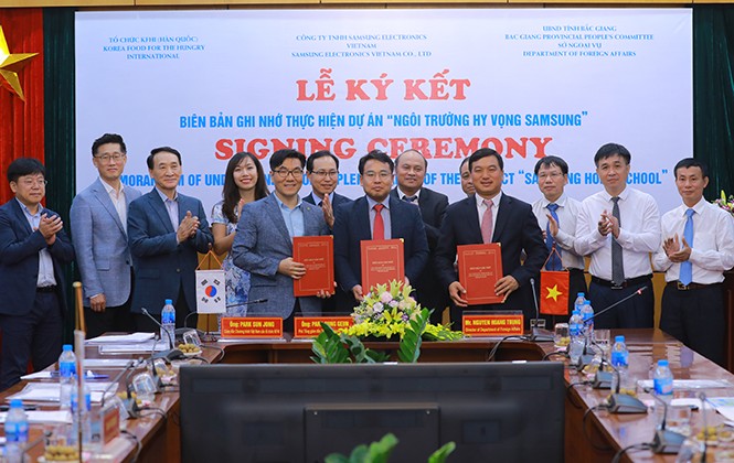 Chương trình phát triển trẻ em chính thức được khởi động tại Bắc Giang Chương trình phát triển trẻ em chính thức được khởi động tại Bắc Giang