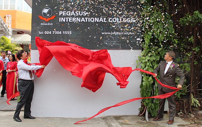 Trường Cao đẳng quốc tế Pegasus khai trương Phân hiệu tại Hà Nội Trường Cao đẳng quốc tế Pegasus khai trương Phân hiệu tại Hà Nội