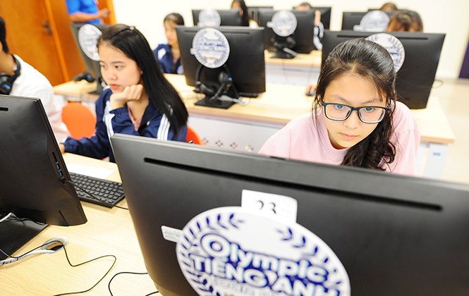 Thử sức trình độ IELTS tại Olympic tiếng Anh học sinh, sinh viên Thử sức trình độ IELTS tại Olympic tiếng Anh học sinh, sinh viên