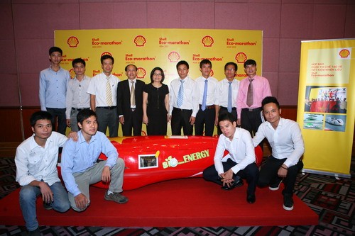 Sinh viên Việt Nam chế tạo xe tiết kiệm nhiên liệu
