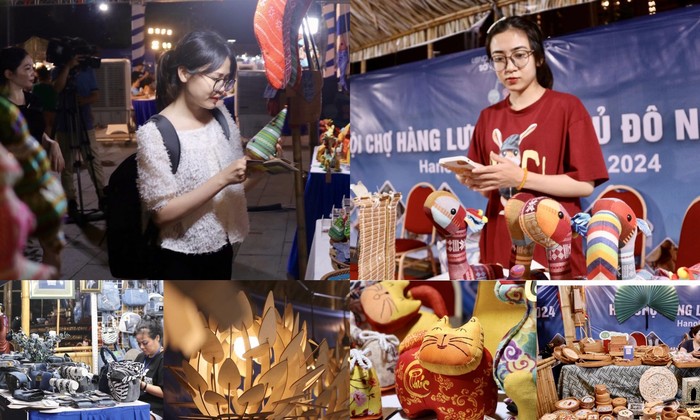 Đồ thủ công, handmade hút khách tại hội chợ hàng lưu niệm Thủ đô 