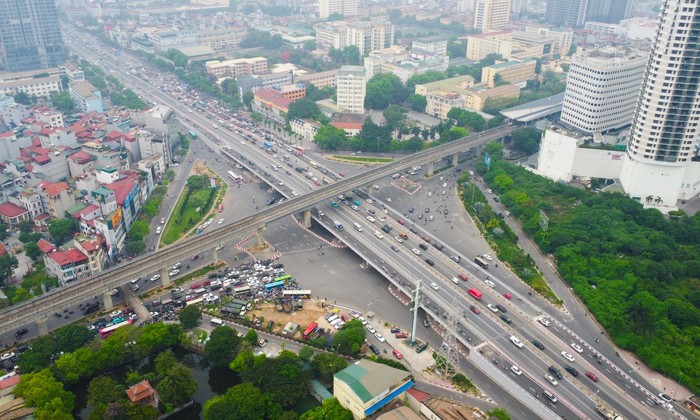 Hà Nội chính thức thông xe cầu vượt thép nút Mai Dịch, các phương tiện di chuyển thế nào?