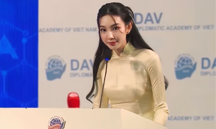 Hoa hậu Nguyễn Thúc Thuỳ Tiên: 'Thanh niên luôn được coi là chủ thể quan trọng trong quá trình phát triển của ASEAN'