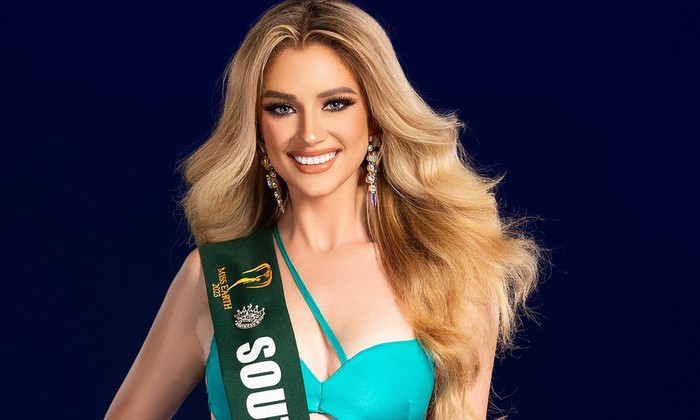 Người đẹp Nam Phi là đối thủ của Thanh Thủy ở Hoa hậu Quốc tế 