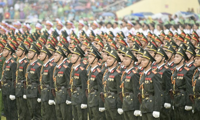 Diễu binh, diễu hành kỷ niệm trọng thể 70 năm Chiến thắng Điện Biên Phủ