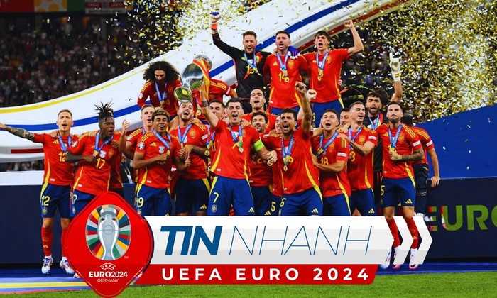 TIN NHANH EURO: Đội hình tiêu biểu vòng chung kết - Tây Ban Nha áp đảo