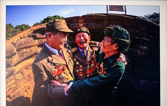 Bức ảnh cựu chiến binh ở Điện Biên đoạt huy chương Vàng 