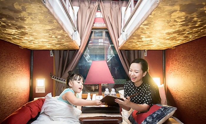 Ngày càng nhiều gia đình chọn du lịch bằng tàu hỏa