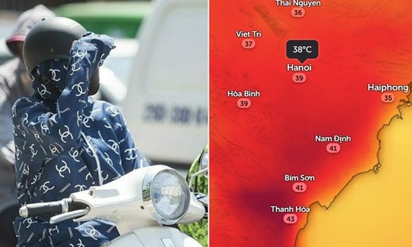 Nắng nóng gay gắt xuất hiện trên cả nước vào cuối tuần, nhiệt độ Hà Nội lên bao nhiêu?