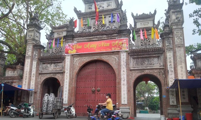 Đình làng Đồng Kỵ, thành phố Từ Sơn. Ảnh: Nguyễn Thắng