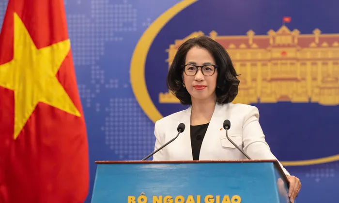 Người phát ngôn Bộ Ngoại giao Việt Nam Phạm Thu Hằng. Ảnh: Mofa