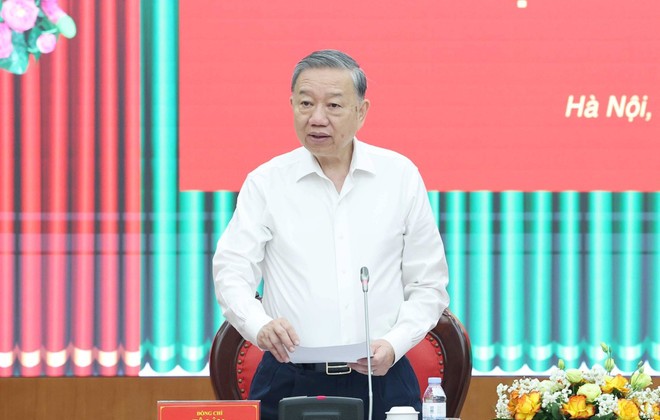 Tổng Bí thư Tô Lâm chủ trì làm việc với Ủy ban Kiểm tra Trung ương