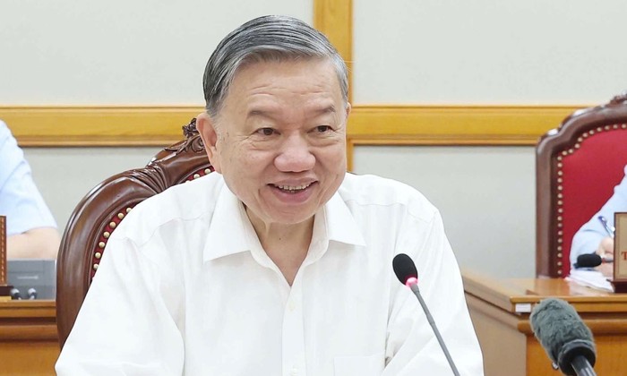 Tổng Bí thư Tô Lâm chủ trì họp cho ý kiến về tiến độ sắp xếp bộ máy, sáp nhập đơn vị hành chính