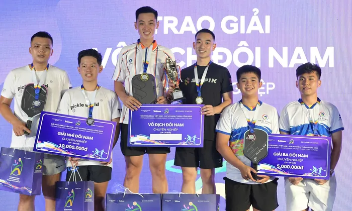 Bế mạc và trao giải Pickleball Việt Nam – Cúp Hyundai Thành Công 2025