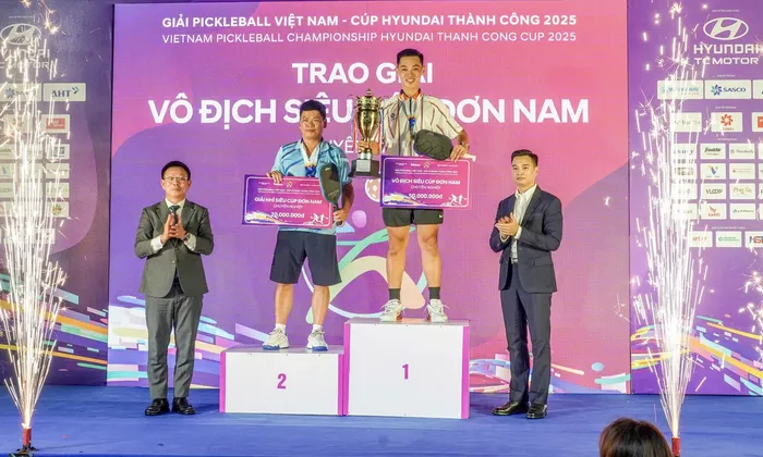 Bế mạc và trao giải Pickleball Việt Nam – Cúp Hyundai Thành Công 2025