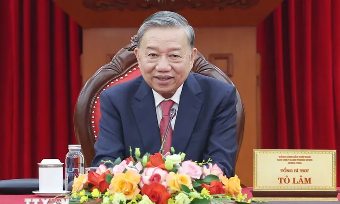 Tổng Bí thư Tô Lâm. Ảnh: TTXVN