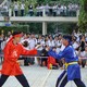 Học sinh hóa thân thành quân cờ, múa võ cổ truyền dịp Giỗ tổ Hùng Vương 