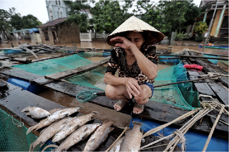 Miền Trung, những ngày oằn mình trong bão lũ - ảnh 5