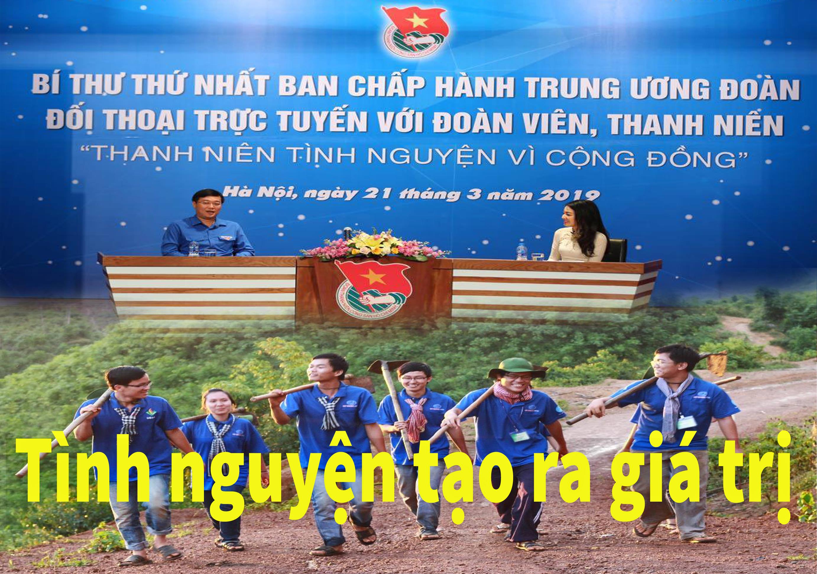 Bí thư thứ nhất T.Ư Đoàn Lê Quốc Phong: Tình nguyện tạo ra giá trị Bí thư thứ nhất T.Ư Đoàn Lê Quốc Phong: Tình nguyện tạo ra giá trị