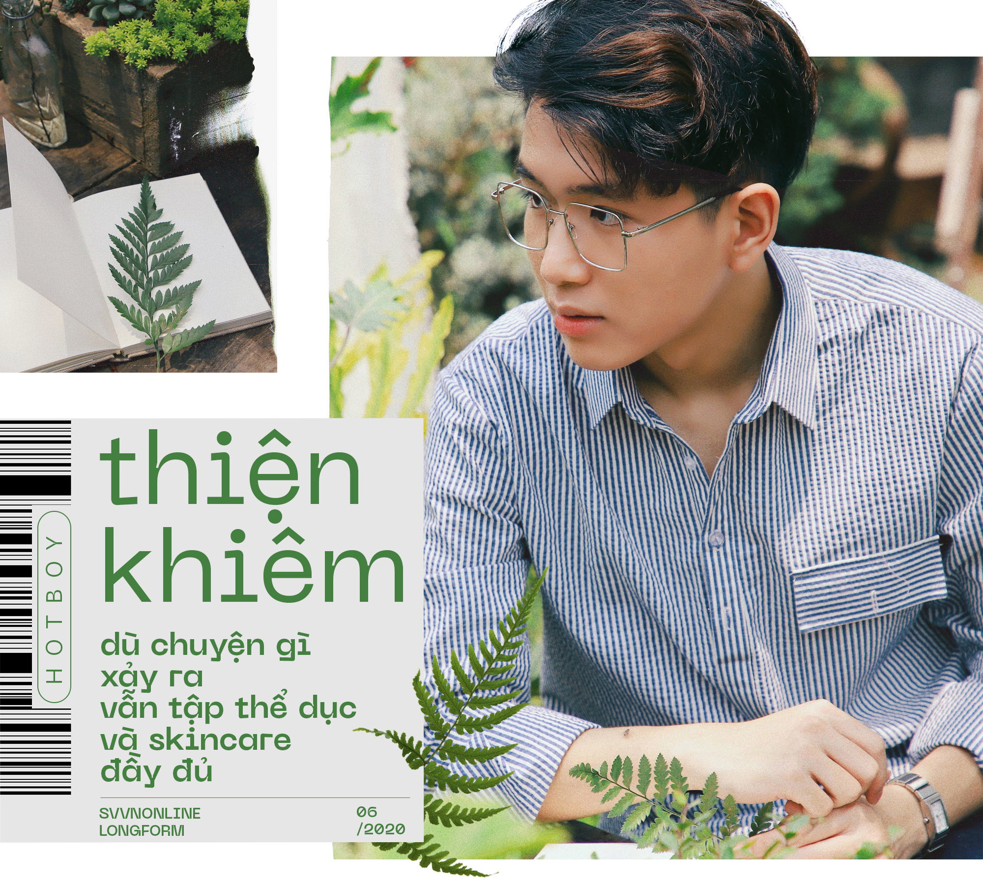 Hotboy Thiện Khiêm: Dù chuyện gì xảy ra vẫn tập thể dục và skincare đầy đủ Hotboy Thiện Khiêm: Dù chuyện gì xảy ra vẫn tập thể dục và skincare đầy đủ