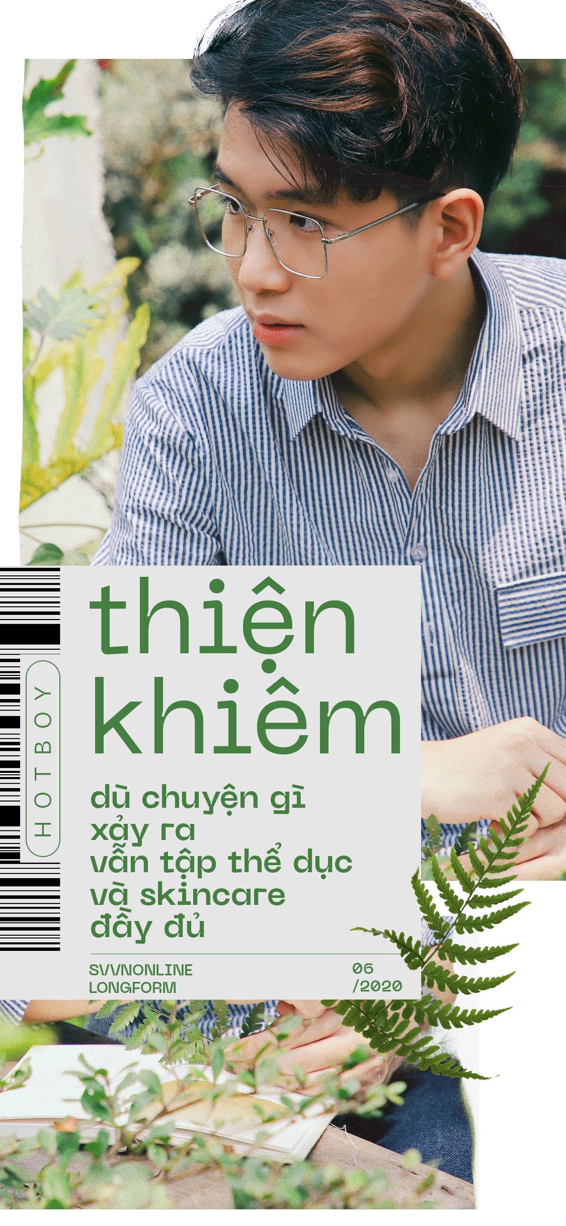 Hotboy Thiện Khiêm: Dù chuyện gì xảy ra vẫn tập thể dục và skincare đầy đủ Hotboy Thiện Khiêm: Dù chuyện gì xảy ra vẫn tập thể dục và skincare đầy đủ