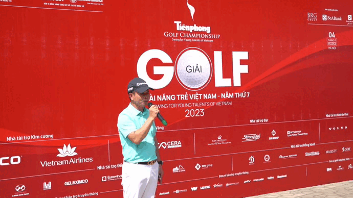 Toàn cảnh Lễ khai mạc Tiền Phong Golf Championship năm 2023