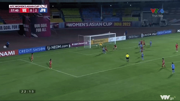 Việt Nam vs Nhật Bản 0-3: Nỗ lực đáng khen của các cô gái Việt Nam