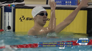 Video: Kình ngư Nguyễn Huy Hoàng phá kỷ lục SEA Games, giành HCV thứ hai 