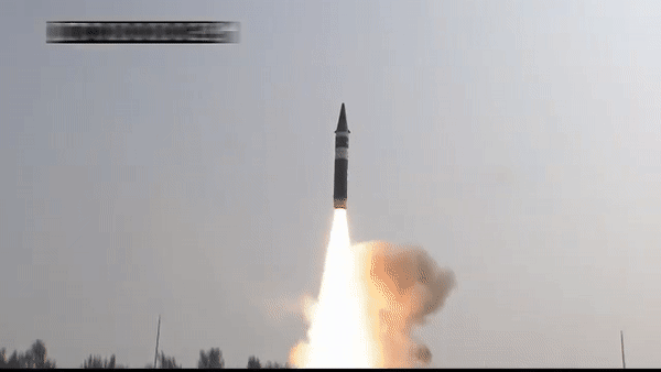 Ấn Độ phóng tên lửa đạn đạo có khả năng hạt nhân