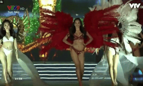 Ngắm Hoa hậu Tiểu Vy, Á hậu Phương Nga, Thúy An catwalk quyến rũ với bikini