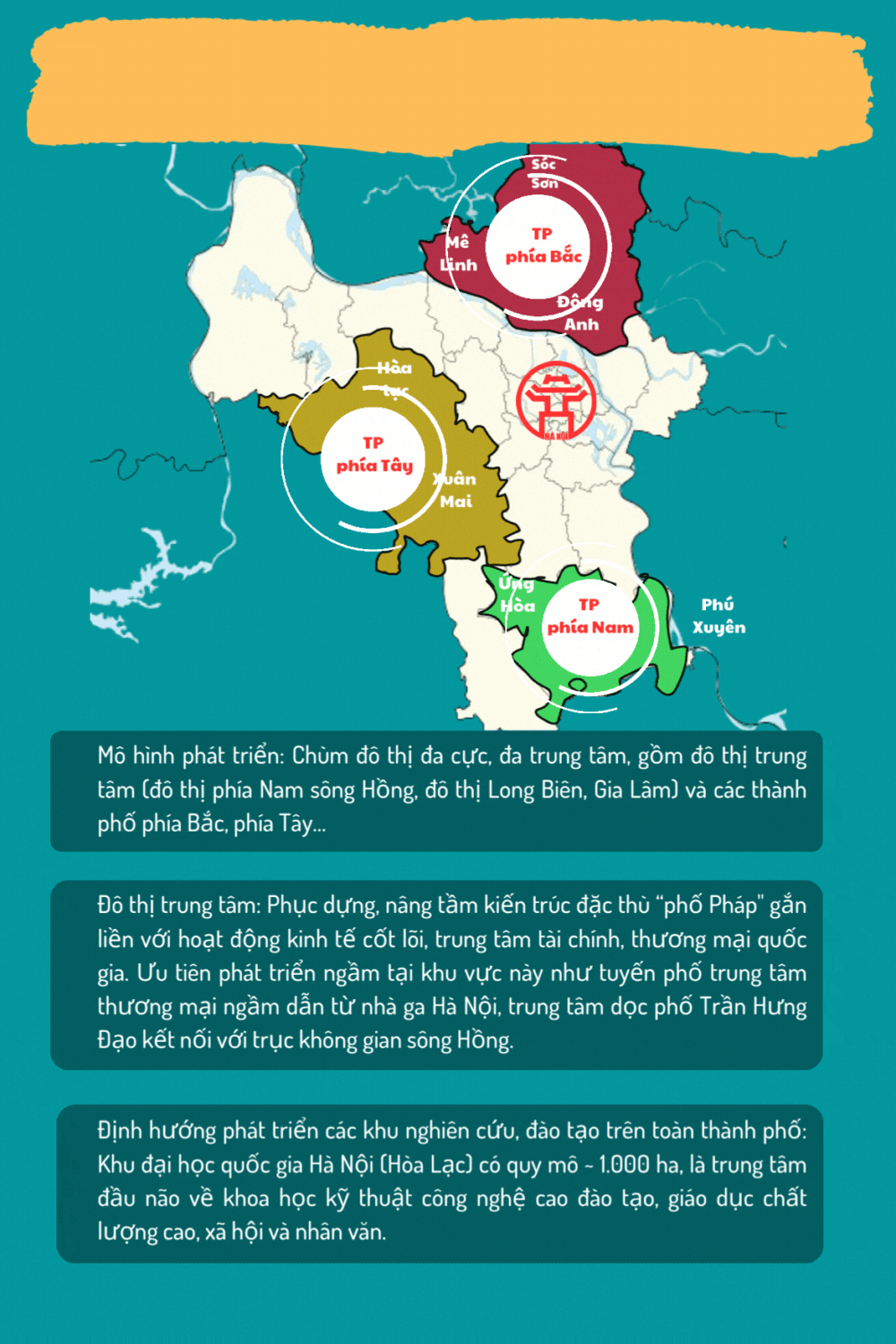 Chi tiết quy hoạch 3 thành phố trực thuộc Thủ đô vừa được thông qua ảnh 1