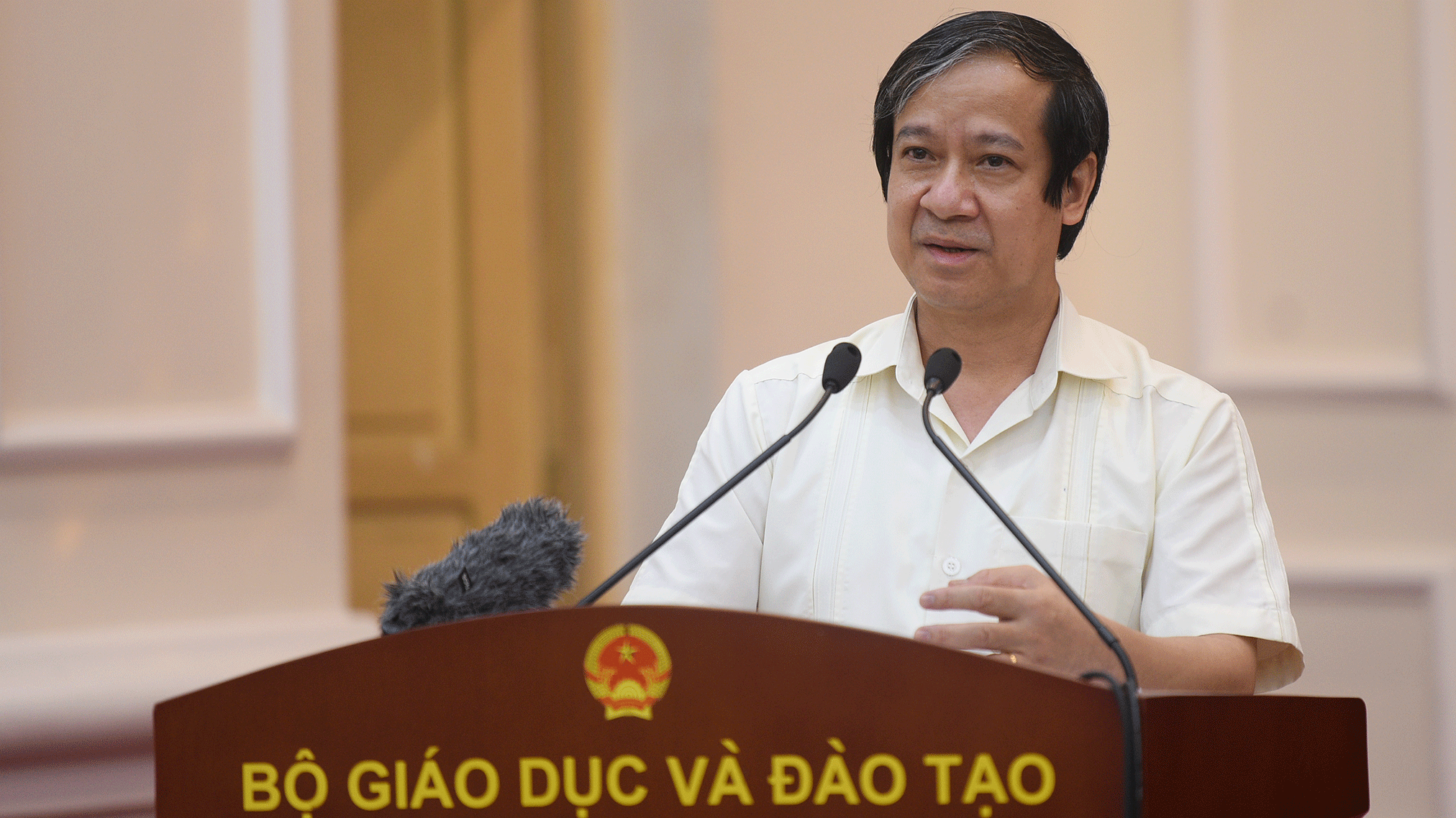 Bộ trưởng Nguyễn Kim Sơn nói về ‘bệnh thành tích’ trong giáo dục