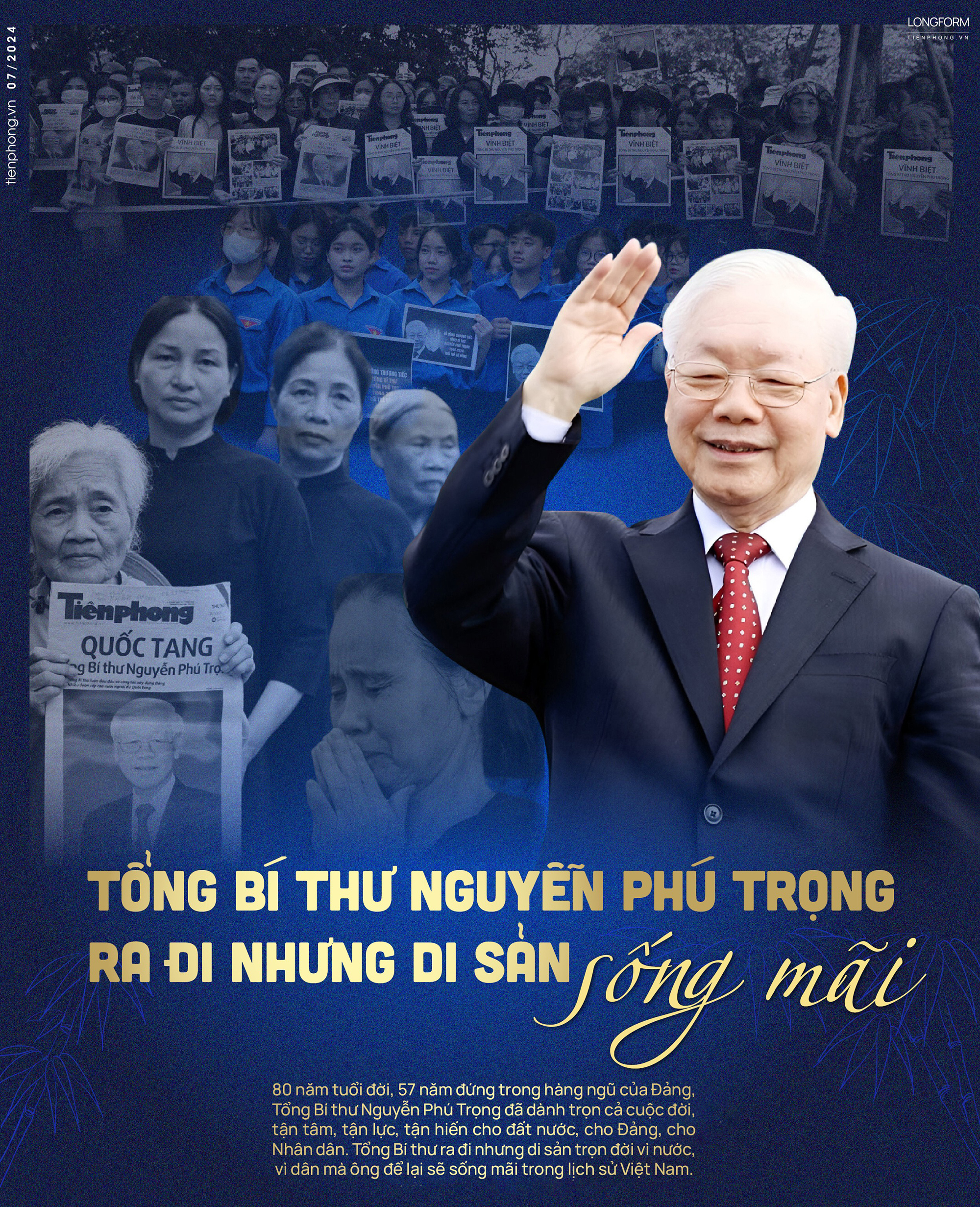 Tổng Bí thư Nguyễn Phú Trọng ra đi nhưng di sản sống mãi