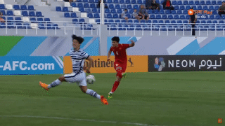 Video: Siêu phẩm của Tiến Long giúp U23 Việt Nam có điểm trước Hàn Quốc 
