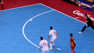 Đức Hòa ghi bàn danh dự trong thất bại 1-8 của ĐT futsal Việt Nam trước Iran