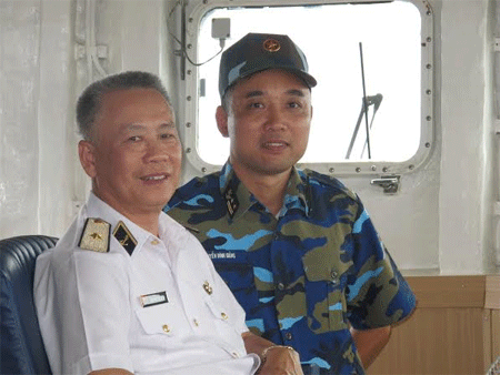 Biên đội tàu Hải quân Việt Nam vượt đường xích đạo