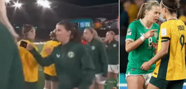 Tuyển thủ nữ Australia từ chối bắt tay đối thủ CH Ireland vì... ghen