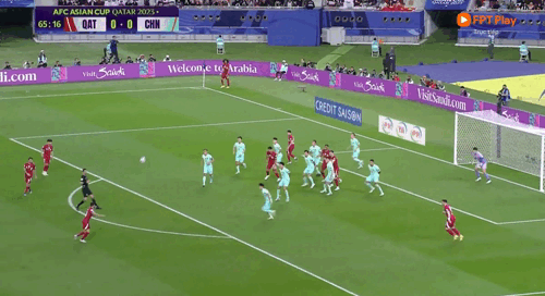 Thua Qatar 0-1, Trung Quốc coi như hết cách qua vòng bảng