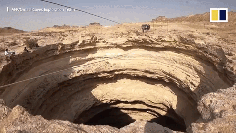 Lần đầu tiên chạm đáy &apos;giếng địa ngục&apos; bí ẩn hàng triệu năm tuổi ở Yemen