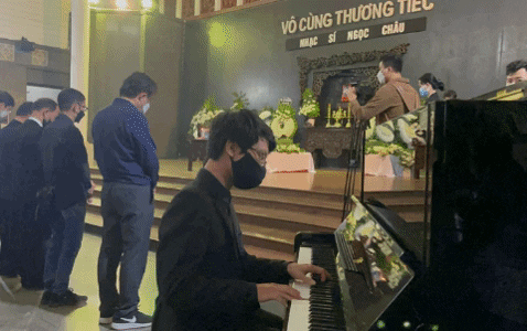 Những ca khúc của nhạc sĩ Ngọc Châu vang lên trong tang lễ 