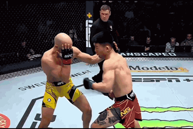 Yadong Song hạ knock-out đối thủ.