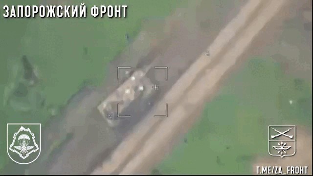 Máy bay không người lái Lancet Nga phá huỷ xe tăng Leopard 2A6