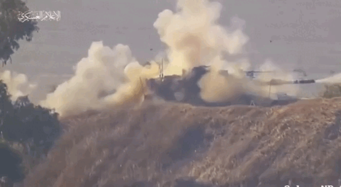 Xem hệ thống Kornet phá huỷ xe tăng Merkava IV của Israel 